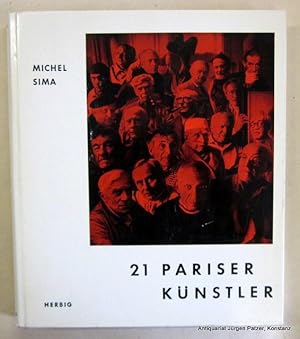 Seller image for 21 Pariser Knstler. Deutsch von Madelaine Jean. Berlin, Herbig, ca. 1965. 4to. Mit zahlreichen, teils farbigen fotografischen Abbildungen u. Illustrationen. 157 S., 1 Bl. Or.-Lwd. mit Schutzumschlag. for sale by Jrgen Patzer