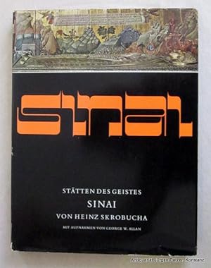 Sinai. Olten, Urs Graf-Verlag, 1959. Fol. Mit zahlreichen montierten farbigen Tafelabbildungen na...