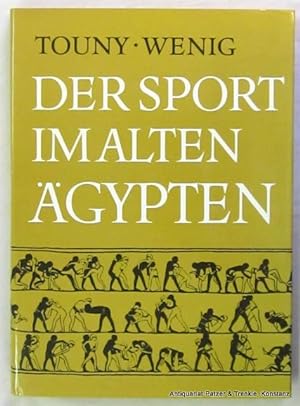Der Sport im alten Ägypten. Leipzig, Edition Leipzig, 1969. Fol. Mit zahlreichen, teils farbigen ...