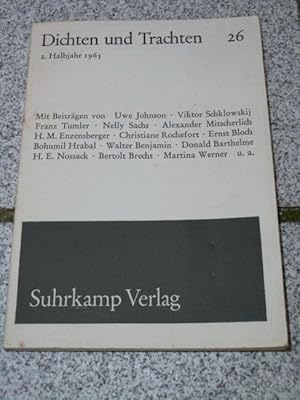 Dichten und Trachten 26, 2. Halbjahr 1965