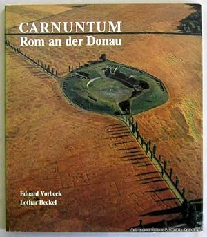 Carnuntum. Rom an der Donau. 2. Auflage. Salzburg, Otto Müller, 1973. Kl.-4to. Mit 75 teils ganz-...
