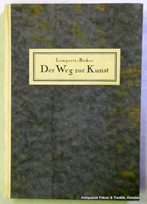 Seller image for Eine leichtfaliche Einfhrung herausgegeben von Heinr. G. Lempertz u. Carl Becker. 3 Teile in 1 Band. Kln, Bachem, 1922. Mit zahlreichen Abbildungen. 52 S.; 63 S.; 45 S., 1 Bl. Or.-Hlwd. for sale by Jrgen Patzer