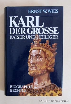 Bild des Verkufers fr Karl der Groe. Kaiser und Heiliger. Biographie. 2. Aufl. Esslingen, Bechtle, 1986. Mit Tafelabb., Illustrationen u. Stammtafeln auf den Vorstzen. 335 S. Or.-Pp. mit Schutzumschlag. (ISBN 3762804532). zum Verkauf von Jrgen Patzer