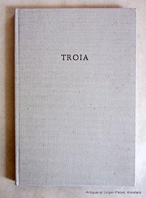 Troia. Drei Jahrtausende des Ruhms. Zürich, Europa Verlag, 1947. Mit Tafeln u. Illustrationen. 16...