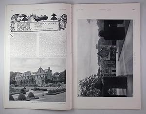 Original Issue of Country Life Magazine Dated February 2nd 1907, with a Main Feature on Muntham C...