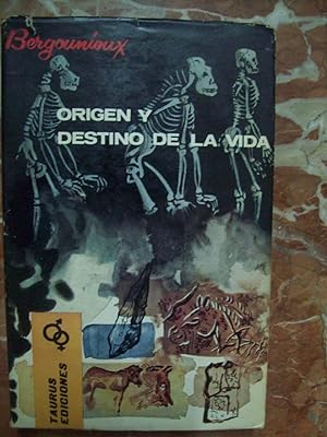 Imagen del vendedor de ORIGEN Y DESTINO DE LA VIDA a la venta por Itziar Arranz Libros & Dribaslibros