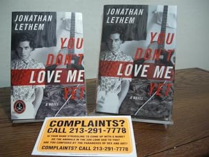 Seller image for You Don't Love Me Yet (Includes Signed Advance Reading Copy) for sale by Bungalow Books, ABAA