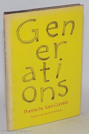 Seller image for Generations; poems for sale by Bolerium Books Inc.