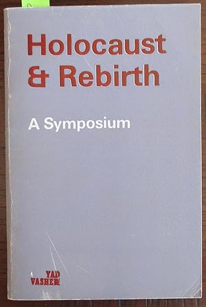 Seller image for Holocaust & Rebirth: A Symposium for sale by Reading Habit