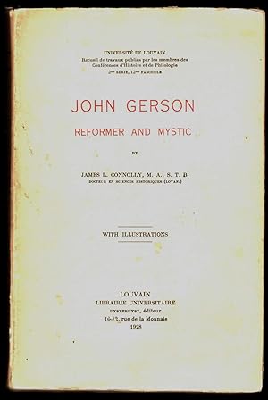 John Gerson reformer and mystic. With illustrations. (Thèse ?)
