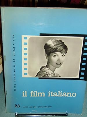 Il Film Italiano N°23 Juin 1958 Revue Edition En Français