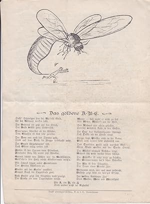 Musen-Almanach für 1912 der Löhr'schen Tischgesellschaft (Central Hotel). Bremerhaven, am 16. Dec...