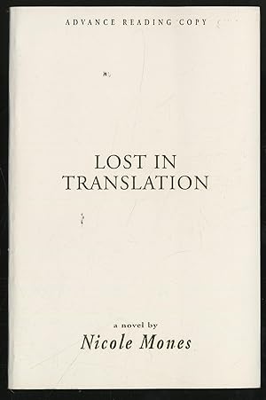 Imagen del vendedor de Lost in Translation a la venta por Between the Covers-Rare Books, Inc. ABAA