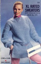 XL Rated Sweaters Book No. 275