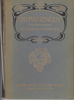 Image du vendeur pour 20 Patiencen. mis en vente par Allguer Online Antiquariat