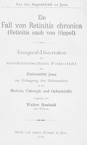 Immagine del venditore per Ueber Hornhautvernderungen whrend der Schwangerschaft. Inaugural-Dissertation. venduto da Antiquariat Michael Eschmann