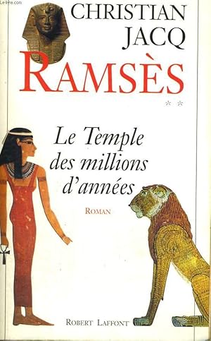 Bild des Verkufers fr RAMSES. LE TEMPLE DES MILLIONS D'ANNEES. TOME 2. zum Verkauf von Le-Livre