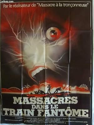 Bild des Verkufers fr AFFICHE DE CINEMA - MASSACRES DANS LE TRAIN FANTOME zum Verkauf von Le-Livre