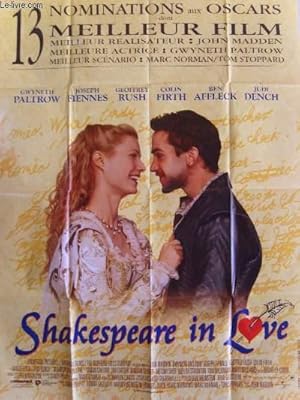 Image du vendeur pour AFFICHE DE CINEMA - SHAKESPEARE IN LOVE mis en vente par Le-Livre