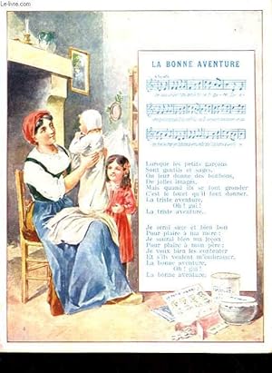 Seller image for 1 GRAVURE 20° EN COULEURS - LA BONNE AVENTURE for sale by Le-Livre
