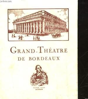 1 PROGRAMME - GRAND THEATRE DE BORDEAUX - HERODIADE