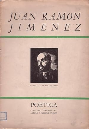 Imagen del vendedor de POETICA. Ao 1 - N 1. Dedicado a Juan Ramn Jimnez. Cuadernos dirigidos por. a la venta por Librera El Astillero