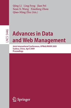 Immagine del venditore per Advances in Data and Web Management venduto da BuchWeltWeit Ludwig Meier e.K.