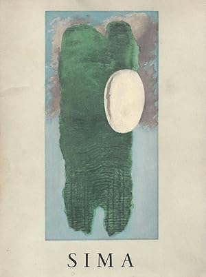 Seller image for Josef SIMA - Oeuvres et rcentes 1923-1965 - 22 mars - fin avril 1966 for sale by ART...on paper - 20th Century Art Books