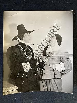 PHOTOGRAPHIE-DON JUAN-LOUIS JOUVET ET FERNAND RENE-ATHENEE 1947