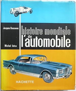 Image du vendeur pour Histoire Mondiale de l'Automobile mis en vente par Motoring Memorabilia