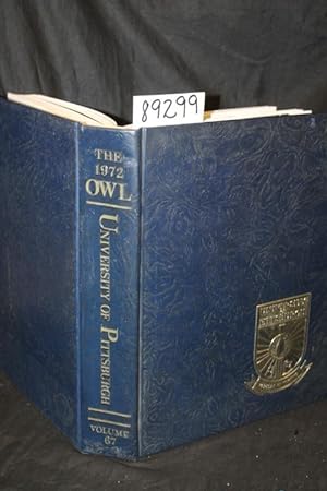 Image du vendeur pour The 1972 Owl, University of Pittsburgh, volume 67 yearbook mis en vente par Princeton Antiques Bookshop