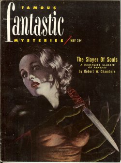 Seller image for FAMOUS FANTASTIC MYSTERIES: May 1951 ("The Slayer of Souls") for sale by Books from the Crypt