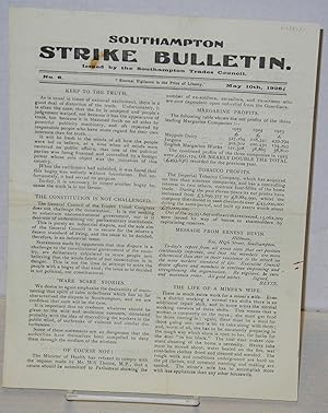 Southampton Strike Bulletin. No 6 (May 10th, 1926)