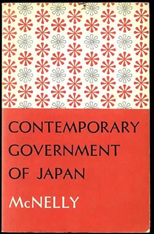 Image du vendeur pour Contemporary Government of Japan mis en vente par Inga's Original Choices