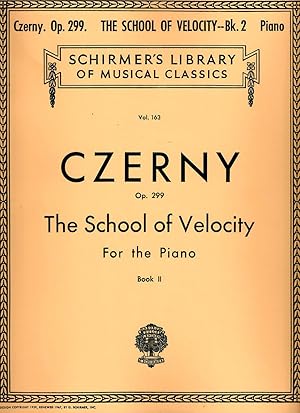 Seller image for The School of Velocity for Piano, Book II Op. 299 for sale by Snow Crane Media