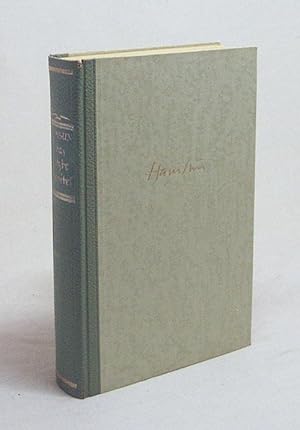 Imagen del vendedor de Das letzte Kapitel : Roman / Knut Hamsun. Aus d. Norweg von Erwin Magnus a la venta por Versandantiquariat Buchegger