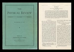 Imagen del vendedor de Spin Echoes in Physical Review, Volume 80, Number 4, November 15, 1950, pp. 580-594 [NUCLEAR MAGNETIC RESONANCE, NMR] a la venta por Atticus Rare Books