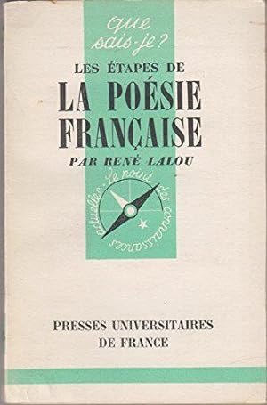 Bild des Verkufers fr La Poesie Francaise zum Verkauf von JLG_livres anciens et modernes