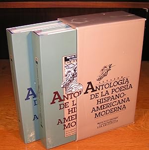 Imagen del vendedor de ANTOLOGIA DE LA POESIA HISPANO-AMERICANA MODERNA 1 et 2 (complet sous coffret) a la venta por Librairie Montral