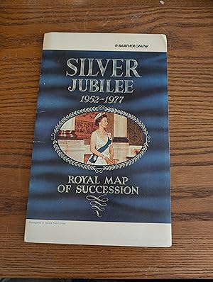 Imagen del vendedor de ROYAL MAP OF SUCCESSION SILVER JUBILEE 1952-1977 a la venta por Paraphernalia Books 'N' Stuff