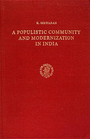 Seller image for A Populistic Community and Modernization in India for sale by School Haus Books