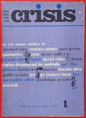 Imagen del vendedor de Revista ideas, letras, artes en la CRISIS. No. 1 - Mayo 1973 a la venta por Lirolay