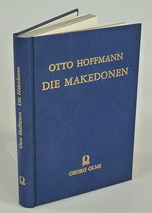 Seller image for Die Makedonen, ihre Sprache und ihr Volkstum. for sale by Antiquariat Dorner