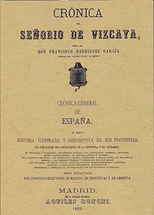 CRONICA DEL SEÑORIO DE VIZCAYA
