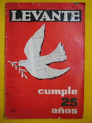 LEVANTE CUMPLE 25 AÑOS. 1964