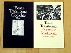 Immagine del venditore per Gedichte (1981) / Der wilde Marktplatz (1985). Erste deutsche Ausgabe! venduto da Antiquariat an der Uni Muenchen