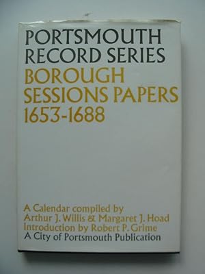 Imagen del vendedor de BOROUGH SESSIONS PAPERS 1653-1688 a la venta por Stella & Rose's Books, PBFA