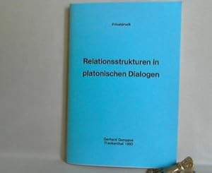 Relationsstrukturen in platonischen Dialogen