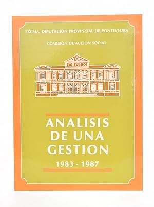 Seller image for ANLISIS DE UNA GESTIN, 1983-1987 for sale by Librera Monogatari