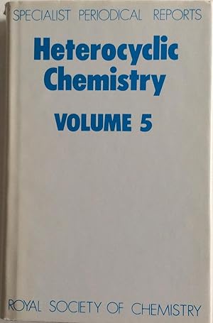 Seller image for HETEROCYCLIC CHEMISTRY VOLUME 5 A REVIEW OF THE LITERATURE ABSTRACTED BETWEEN JULY 1982 AND JUNE 1983 for sale by Chris Barmby MBE. C & A. J. Barmby